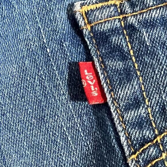 Levi 505 straight leg jeans women’s size 10 short - Picture 6 of 10